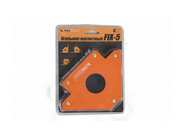 Магнитный угольник сварщика FIX-5 до 34кг Foxweld 5385
