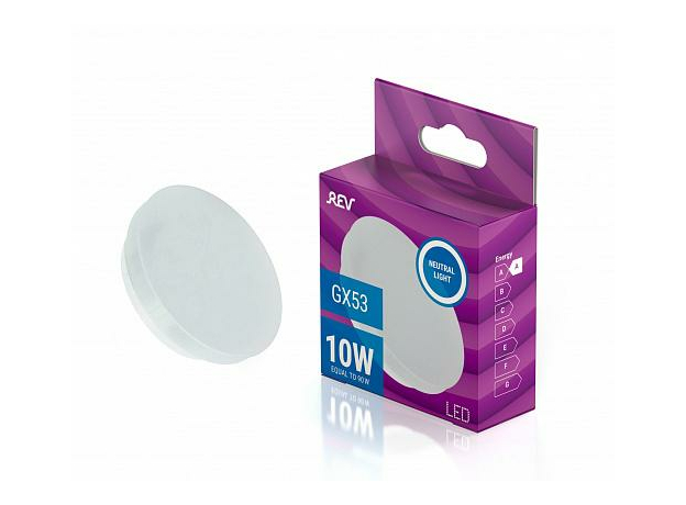Лампа светодиодная 10Вт GX53 780Лм 4000К GX53 32568 0 TM REV