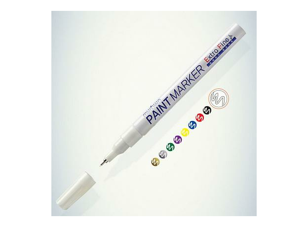 Маркер краска 1мм белый MunHwa EFPM-05 260030