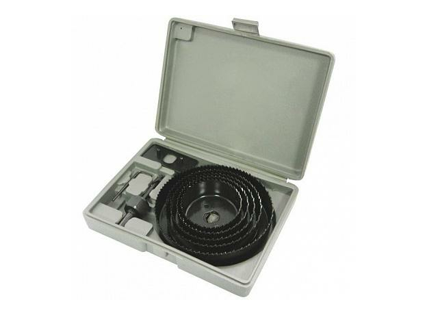 Набор коронок по дереву 68/73/83/102/127 мм, FIT IT 36765