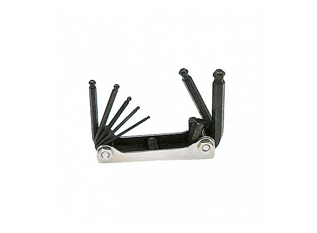 Набор шестигранных штифтовых ключей со сферической головкой, 7 шт HAUPA 100917