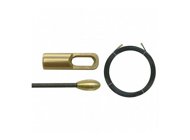 Протяжка для кабеля 3 мм 20 метров пруток перлоновый черный Haupa 150226