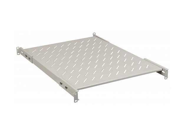 ITK 19" Полка станционарная глубиной 600мм, серая FS35-600PI IEK