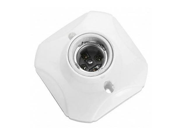 Патрон-основание, керамический E27, белый 24618 3 REV