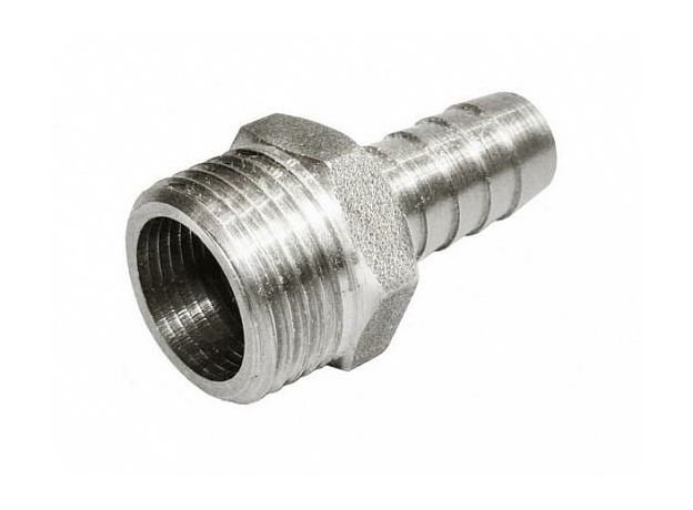 Штуцер латунный под шланг НР 3/4''x20 мм AQUALINK