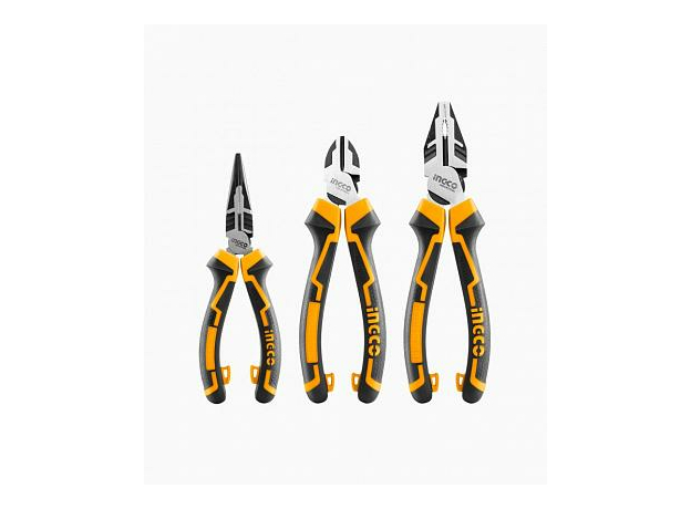 Набор шарнирно-губцевого инструмента (3шт; усиленные на 30%) INGCO HKHLPS2831