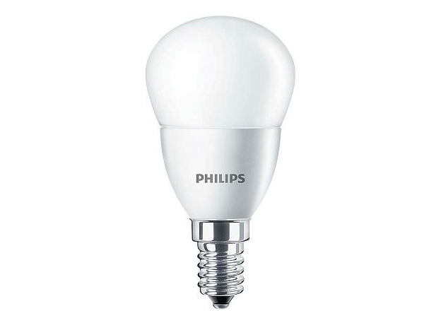 Лампа светодиодная 6,5Вт Е14 P45 4000К 800Лм матовая 220В шар ESSLEDLustre 929002274607 Philips