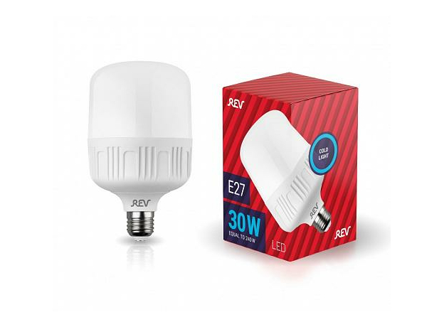 Лампа светодиодная 30Вт Е27 T100 6500К 2400Лм матовая 180-240В цилиндр 32417 1 TM REV