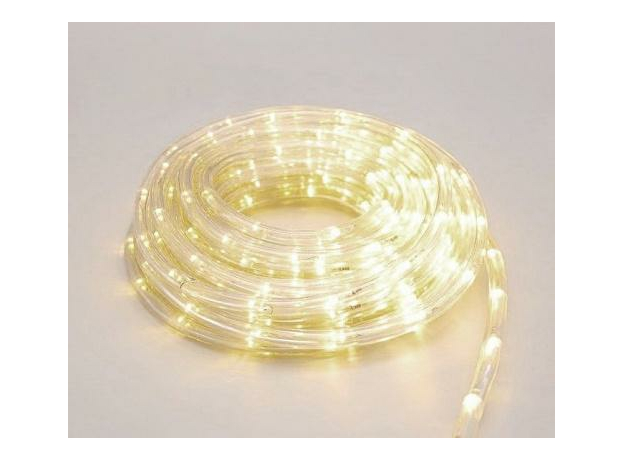 Дюралайт 14 м 24 Led/м Теплый белый, в комплекте: сетевой шнур и аксессуары для монтажа 121-326-14 Neon-Night