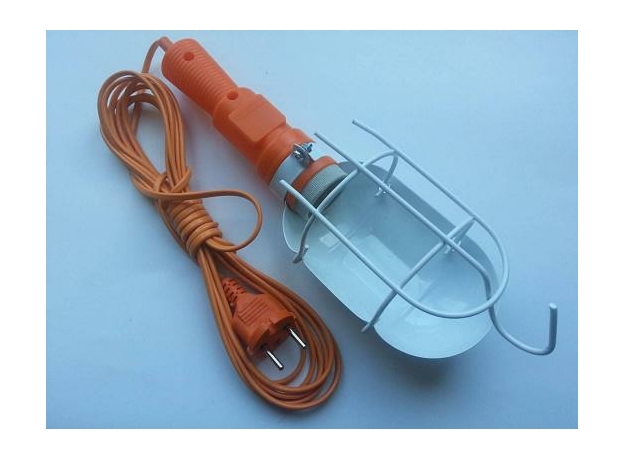 Светильник переносной ЛСУ-1 ШВВП/ 25м (НРБ) IP20