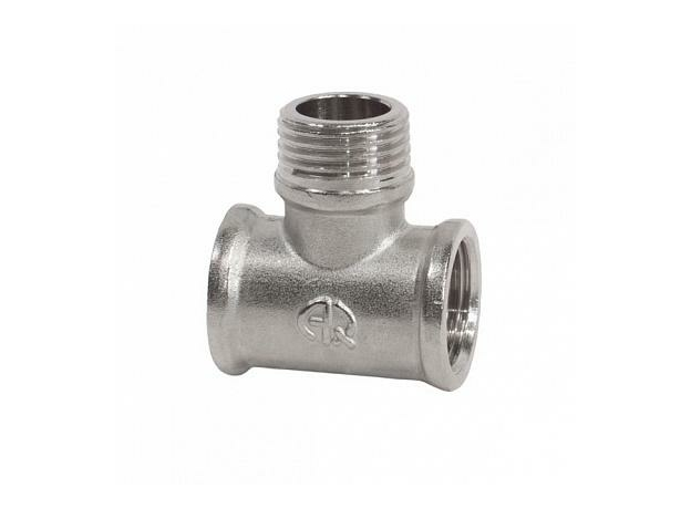 Тройник латунный В-Н-В 1/2" AQUALINK