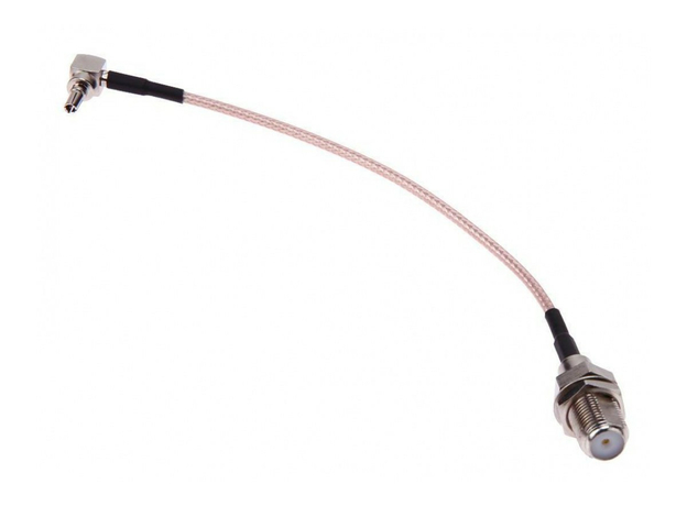 Пигтейл CRC9 / F-Female RG174 15см