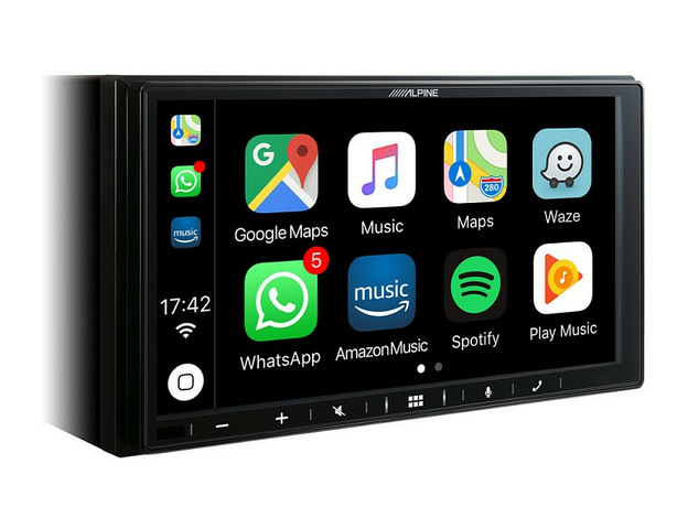 2DIN USB-магнитола Alpine iLX-W650BT