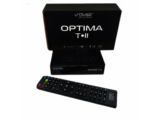 Андроид смарт приставка Divisat Optima T-II