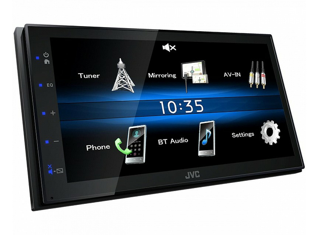 2DIN USB-магнитола JVC KW-M25BT