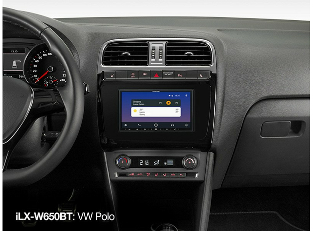 2DIN USB-магнитола Alpine iLX-W650BT
