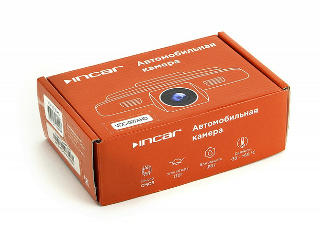 Камера заднего вида универсальная винтовая INTRO VDC-007AHD