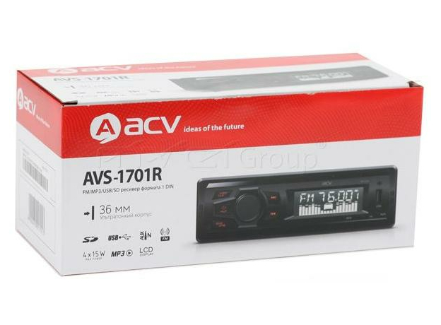 USB/SD-магнитола ACV AVS-1701R