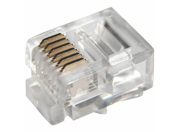 Разъем телефонный RJ-12(6P6C) Rexant