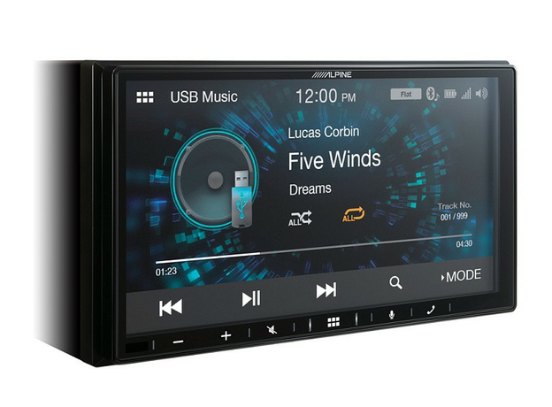 2DIN USB-магнитола Alpine iLX-W650BT