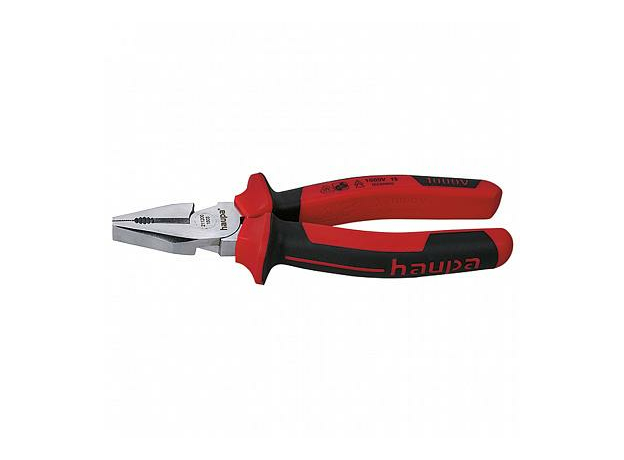 Пассатижи (плоскогубцы) VDE, 185 мм,до 1000В Haupa 211200