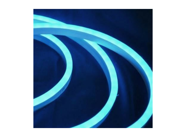 Лента светодиодная NEON Синий ULS-N21-2835-120LED/m-8mm-IP67-220V-8W/m UL-00002926 Uniel