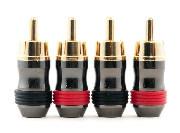 Разъем RCA SWAT SRCA-03 никель (упак 4 шт)