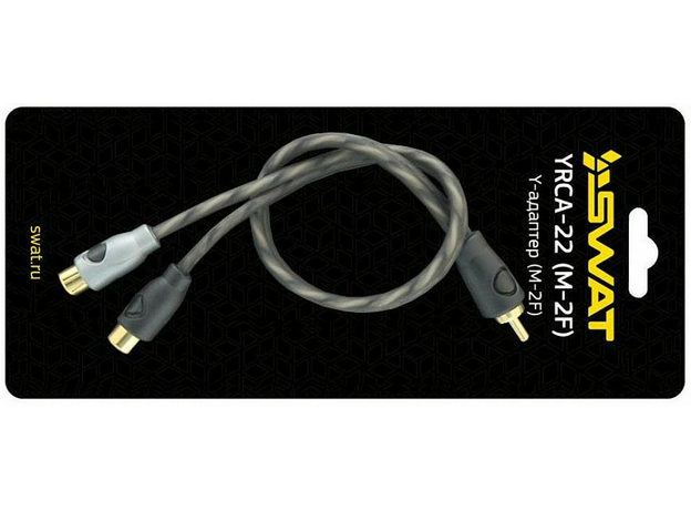 Y адаптер SWAT SIC-2F 1папа->2 мама