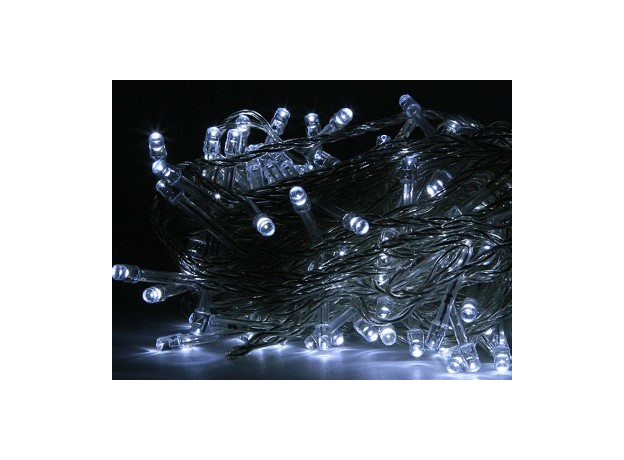 Гирлянда светодиодная Нить12 м 120 Led Белый свет подключение до 20 дополнительных модулей IP44 LD120-W-E 4607144111676 SHLIGHTS