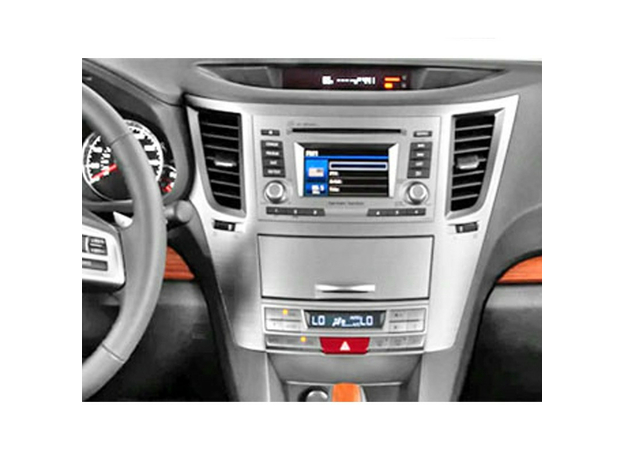 Рамка для SUBARU Legacy, Outback 2010+ 2 din Silver Intro RSU-N05