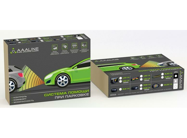 Парктроник AAALINE DCL-18 LITE Black