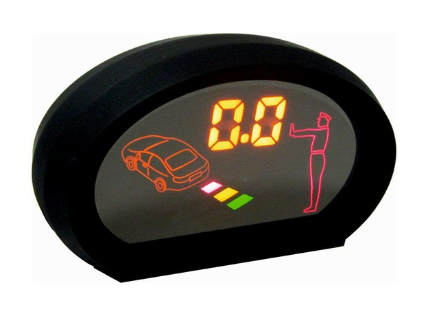 Парктроник AAALINE MLCD-14 Black