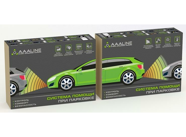 Парктроник AAALINE DCL-18 LITE Black