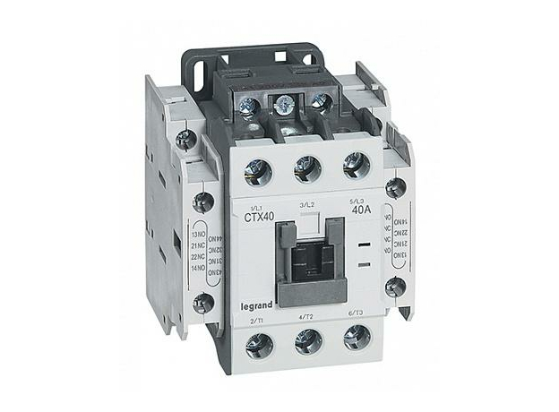 Контактор - 3-полюсный СТХ3 40 - 40 A- 230 В~ - 2 H.0. + 2 H.3. 416136 Legrand