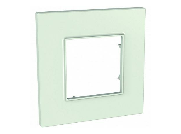 Рамка 1 пост Unica Quadro матовое стекло MGU2.702.17 Schneider Electric Рамка 1 пост Unica Quadro матовое стекло MGU2.702.17 Schneider Electric
