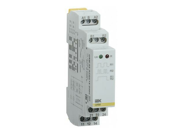 Реле импульсное ORM 2 контакта 12-240 В AC/DC ORM-02-ACDC12-240V IEK