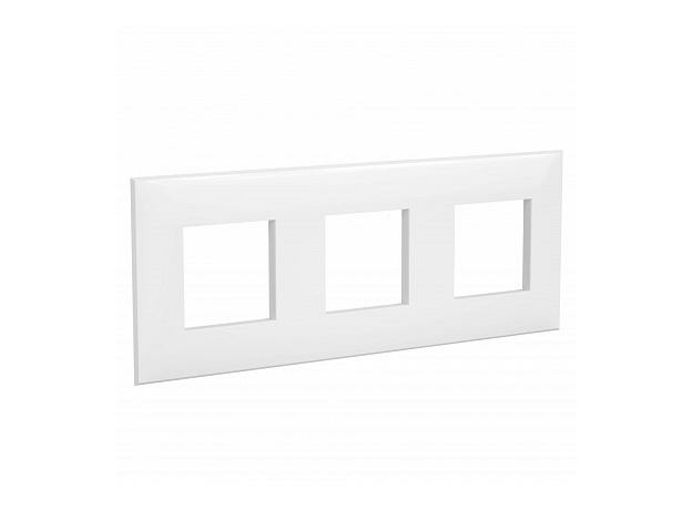 Рамка 3 поста 6 модулей Avanti Белое облако 4400906 DKC