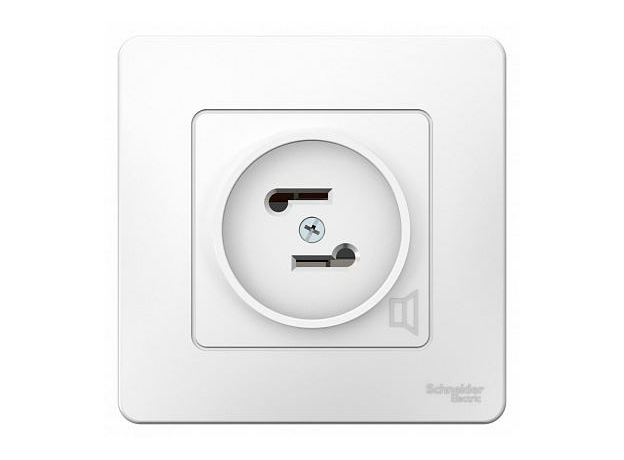 Розетка FM радио BLANCA скрытой установки в сборе белый BLNPS000011 Schneider Electric