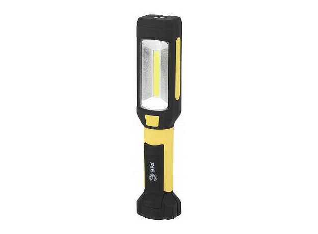 Фонарь RB-801 Рабочий серия "Практик" 6Вт COB+4Вт, 3xAAA, магнит, крючок, прищепка, Б0027823 ЭРА