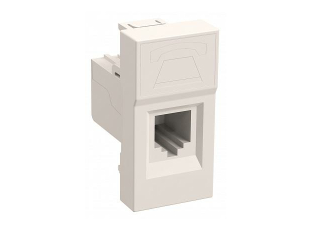 Розетка информационная RJ45 1 модуль РКИ-10-00 ПРАЙМЕР (CKK-40D-RI1-K01) IEK Розетка информационная RJ45 1 модуль РКИ-10-00 ПРАЙМЕР (CKK-40D-RI1-K01) IEK