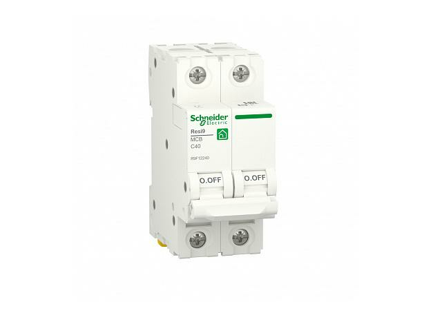Выключатель автоматический (АВ) RESI9 С 40А 2P 6000A R9F12240 Schneider Electric Выключатель автоматический (АВ) RESI9 С 40А 2P 6000A R9F12240 Schneider Electric