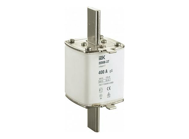 Плавкая вставка предохранителя 400А габарит 2 ППНИ-37 (DPP40-400) IEK