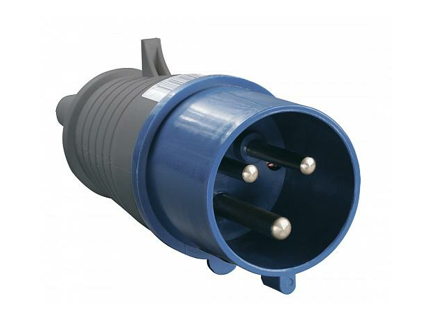 Вилка 023 2Р+РЕ 32А 220В переносная IP44 (PSR01-032-3) IEK