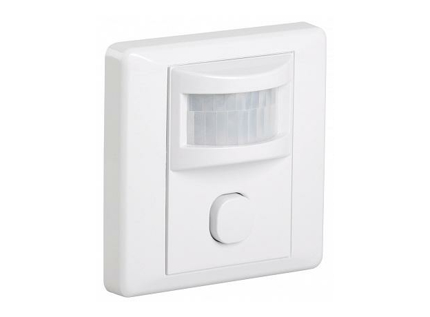 Датчик движения ДД 029 белый, 600Вт, угол обзора 120градусов, дальность 9м IP20 IEK