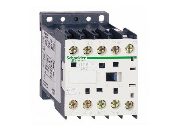 Контактор 3п 12А 220VAC 50/60 НО LC1K1210M7 SE