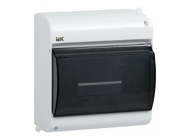 Бокс КМПн 2/6 с прозрачной крышкой для 6 модулей IP30 (MKP42-N-06-30-09) IEK