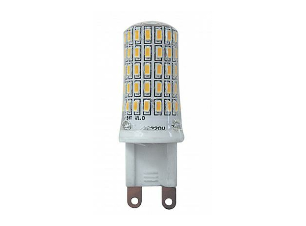 Лампа светодиодная 7,0Вт G9 JC 4000K 400Лм матовая 220В Капсула PLED .1039095B Jazzway