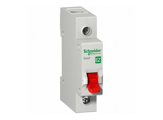 Выключатель нагрузки EASY9 1п 63А на DIN-рейку Schneider Electric (EZ9S16163)