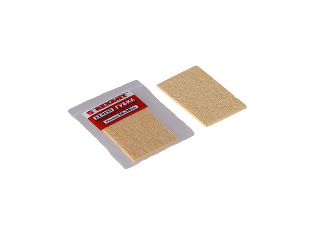 Губка для очистки паяльного жала 56x36 мм REXANT 12-0193