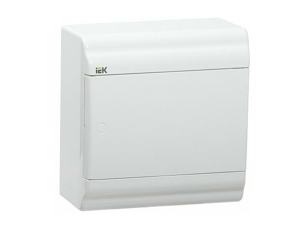 Бокс ЩРН-П-6 модулей навесн.пластик IP41 PRIME белая дверь MKP82-N-06-WD-41-20 IEK